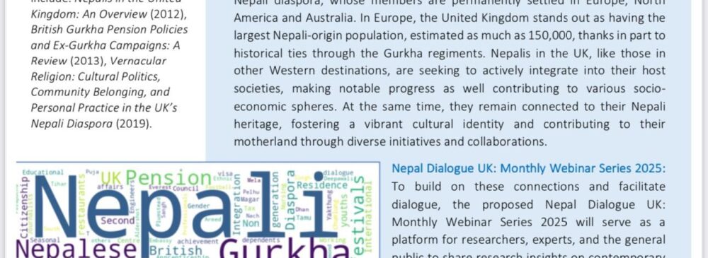 Nepal Dialogue UK Flyer
